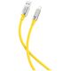 XO cable NB251 USB - Lightning 1,0 m 6A yellow 6920680844692