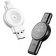 XO wireless inductive watch charger QI CX026 USB+USB-C 2,5W white 6920680856572