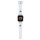 Strap for APPLE WATCH 38 / 40 / 41 MM Karl Lagerfeld Strap 3D Rubber Karl&Choupette Heads (KLAWMSLKCNH ) white 3666339190095