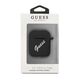 Original Case APPLE AIRPODS Guess Silicone Vintage (GUACA2LSVSBW) black 3700740495513