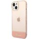 Original Case IPHONE 14 PLUS Guess Hardcase Translucent pink 3666339088354