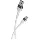 Forever Flexible cable USB - USB-C 1,0 m 3A white 5900495978448