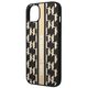 Original Case IPHONE 14 PLUS Karl Lagerfeld Hardcase Monogram Stripe (KLHCP14MPGKLSKW) brown 3666339084851