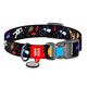 Waudog Nylon dog collar with QR code Waudog "NASA" size M 068605  4749 έως και 12 άτοκες δόσεις 4823089317076