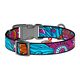 Waudog Nylon dog collar with QR code Waudog "Summer" size S 068629  4586 έως και 12 άτοκες δόσεις 4823089312262