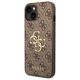 Guess case for iPhone 15 Plus 6.7&quot; GUHCP15M4GMGBR brown hardcase 4G Big Metal Logo 3666339171513