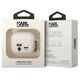 Original Case APPLE AIRPODS 3 Karl Lagerfeld Silicone Karl & Choupette (KLACA3SILKCW) white 3666339088217