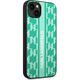 Original Case IPHONE 14 PLUS Karl Lagerfeld Hardcase Monogram Stripe green 3666339084974