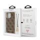 Original Case IPHONE 13 PRO 6,1" Guess Hardcase 4G Charms Collection GUHCP13LGF4GBR brown 3666339033453