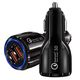 Car charger 3.1A 2xUSB BK348 QC 3.0 Quick Charge 3.0 Nexeri black (without packaging) 5904161147183