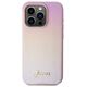 Original Case IPHONE 14 PRO Guess Hardcase Saffiano Iridescent Script (GUHCP14LPSAIRSP) pink 3666339224769