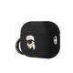 Case APPLE AIRPODS PRO 2 Karl Lagerfeld Silicone Karl Head 3D black 3666339099237