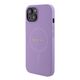 Original Case APPLE IPHONE 15 Guess Hardcase Saffiano MagSafe (GUHMP15SPSAHMCU) purple 3666339155902