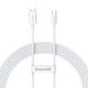 Baseus cabel Superior USB - USB-C 2,0m moon white 100W P10320102214-03 6932172631994