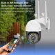 Techsuit Ultra HD Surveillance Camera, Waterproof, V380 PRO App - Techsuit (Q36H) - White 5949419224414 έως 12 άτοκες Δόσεις