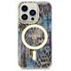 Original Case IPHONE 14 PRO Guess Hardcase Leopard MagSafe (GUHMP14LHLEOPWB) blue 3666339115739