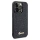 Original Case IPHONE 13 PRO MAX Guess Hardcase Disco Metal Script (GUHCP13XPMSDGSK) black 3666339173388