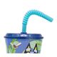 Stor Water Cup with Straw for Kids STOR 50630 430 ml Bluey (blue) 069239  50630 έως και 12 άτοκες δόσεις 8412497506309