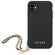 Original Case IPHONE 11 Guess Hardcase Saffiano Chain (GUHCN61SASGBK) black 3666339006037