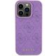 Original Case APPLE IPHONE 15 PRO MAX Guess Hardcase Leather 4G Stamped (Guhcp15xp4epmu) purple 3666339150471