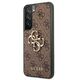 Original Case SAMSUNG GALAXY S22 Guess Hardcase 4G Big Metal Logo GUHCS22S4GMGBR brown 3666339046651