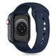 Strap for APPLE WATCH 4 / 5 / 6 / 7 / 8 / 9 / SE / ULTRA 1 / 2 (42 / 44 / 45 / 49 MM) Tech-Protect Silicone Storm Blue 5906302310029