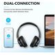 Anker Casti Bluetooth on-ear Hybrid Active Noise Cancelling - Anker (A3004G11) - Black 0194644127008 έως 12 άτοκες Δόσεις