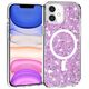 Techsuit Case for iPhone 11 - Techsuit Sparkly Glitter MagSafe - Magenta 5949419121850 έως 12 άτοκες Δόσεις