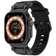 Techsuit Strap for Apple Watch 1/2/3/3/4/4/5/5/5/6/6/7/8/9/SE/SE/SE 2/Ultra/Ultra 2 (42/44/45/49mm) - Techsuit Watchband (W064) - Titanium Black 5949419225091 έως 12 άτοκες Δόσεις